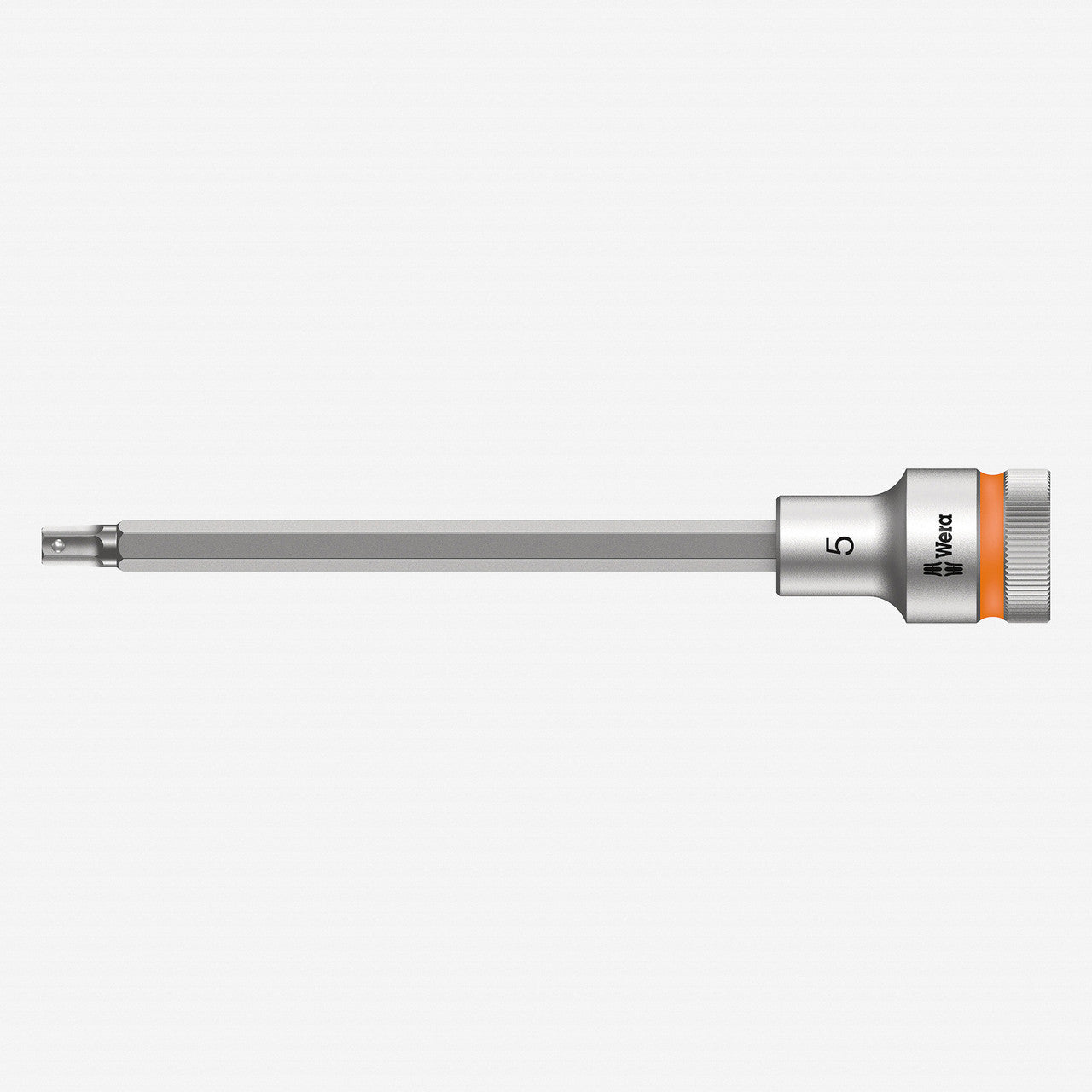 Wera 003841 1/2" Drive Zyklop Hex-Plus Bit Socket with Holding Function 5mm Long