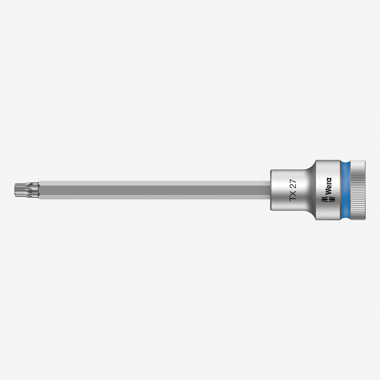 Wera 003852 1/2" Drive Zyklop TORX Bit Socket with Holding Function T27 Long