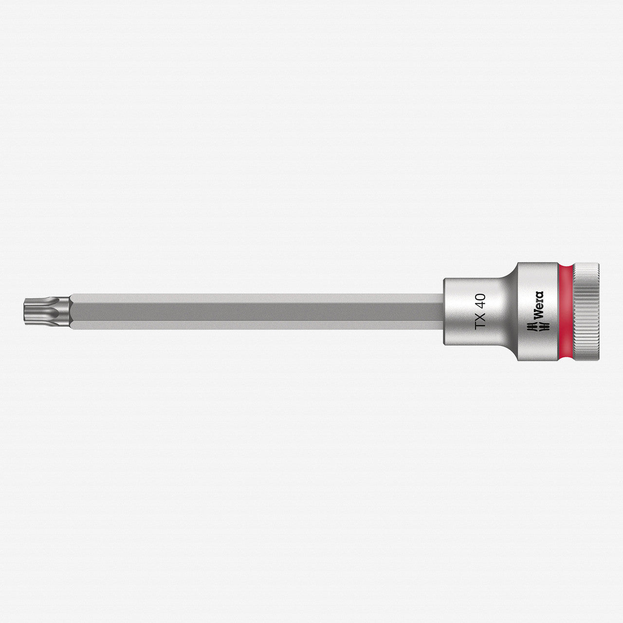 Wera 003854 1/2" Drive Zyklop TORX Bit Socket with Holding Function T40 Long