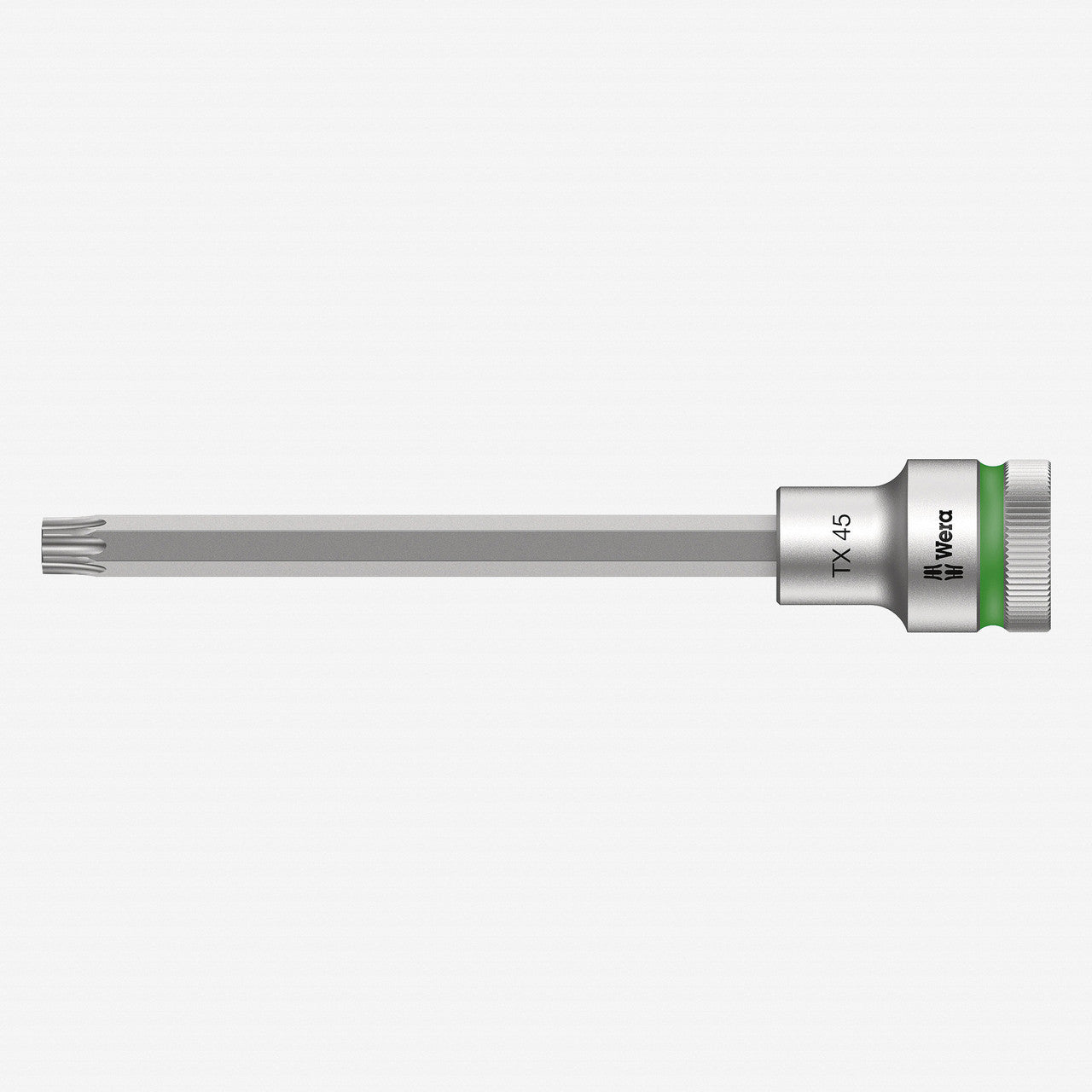 Wera 003855 1/2" Drive Zyklop TORX Bit Socket with Holding Function T45 Long