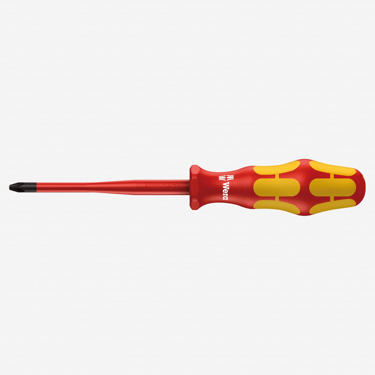 Wera 020133 Kraftform Plus VDE Phillips Super Slim Screwdriver, #2 x 100mm