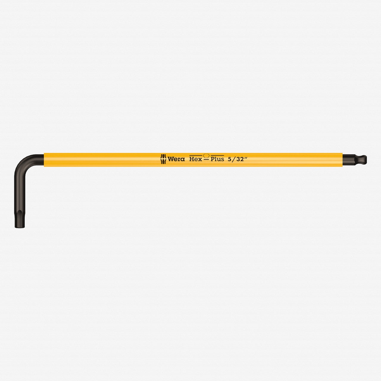 Wera 022633 5/32" x 137mm Hex + Ball End Hex L-key (Yellow)