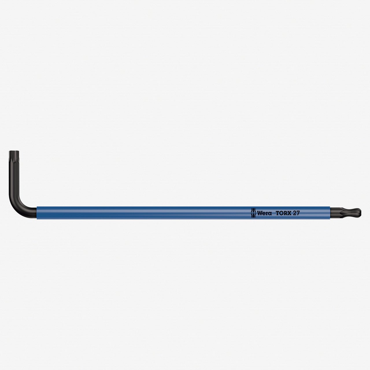 Wera 024356 T27 x 112mm Ball-End TORX + Security TORX L-key (Blue)