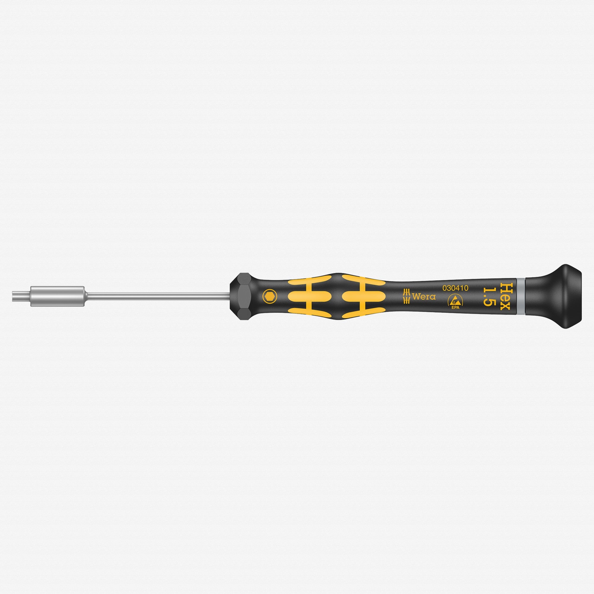 Wera 030410 1.5 x 60mm ESD Safe Precision Nut Driver
