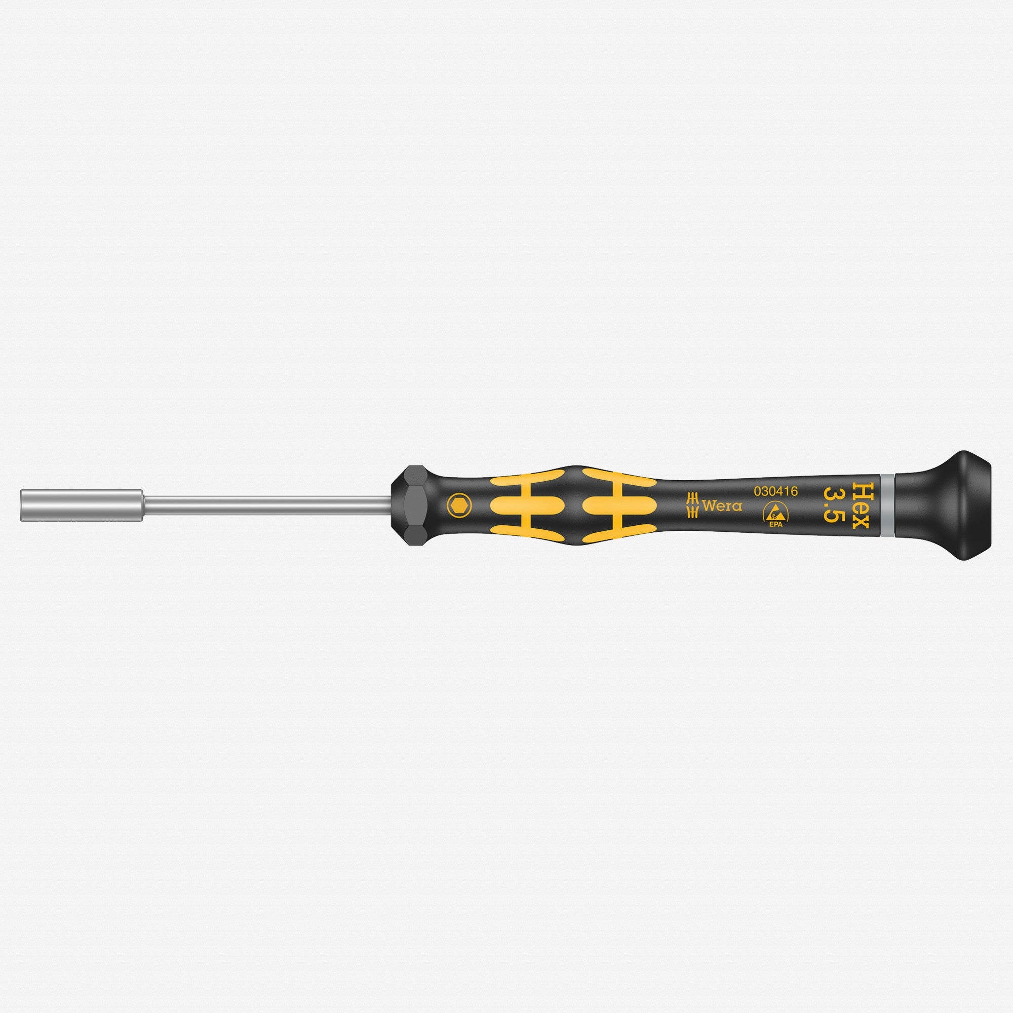 Wera 030416 3.5 x 60mm ESD Safe Precision Nut Driver