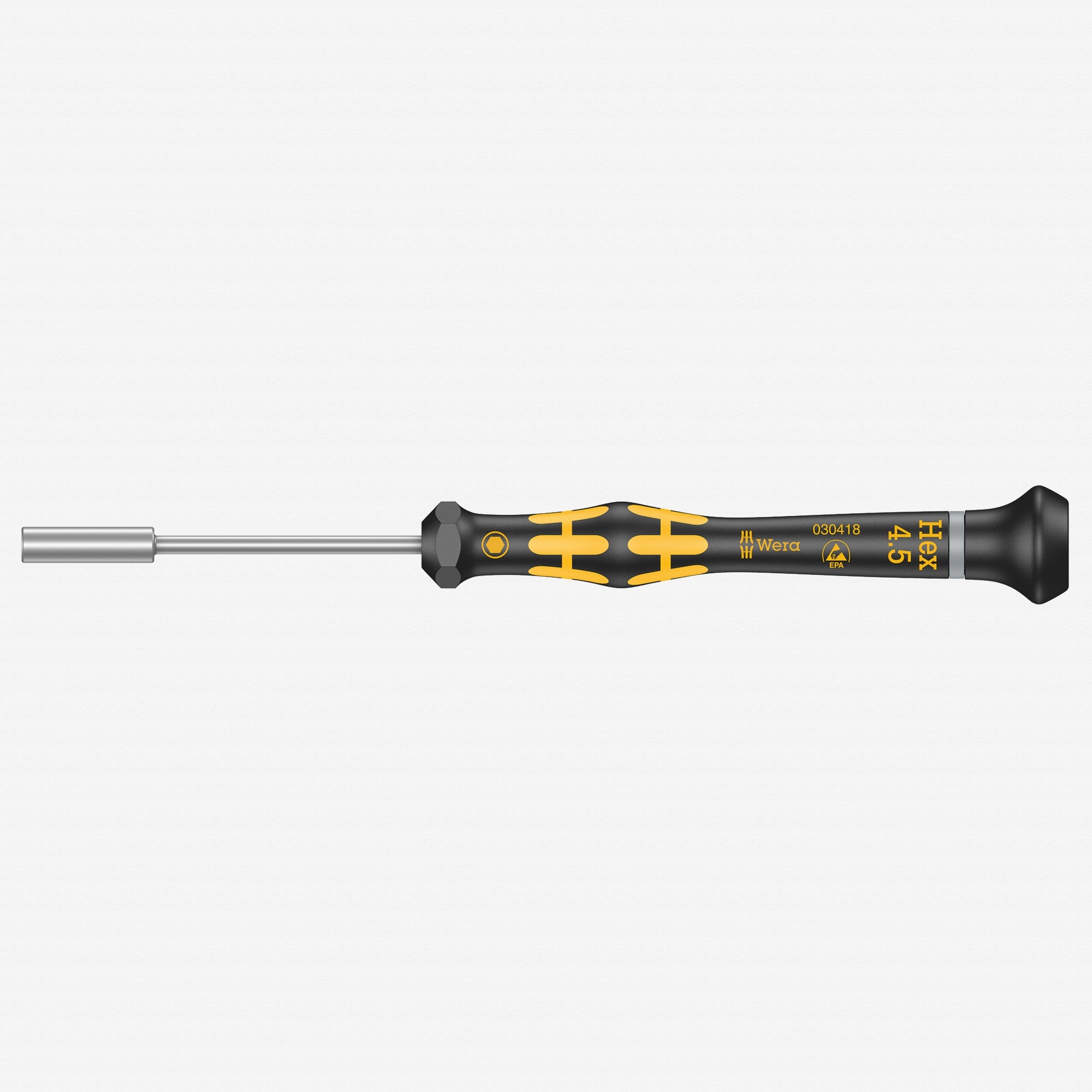 Wera 030418 4.5 x 60mm ESD Safe Precision Nut Driver