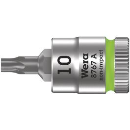 Wera 05003390001 1/4" Drive TX 10 x 28 mm Torx Zyklop Bit Socket