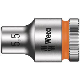 Wera 05003504001 1/4" Drive 5.5 x 23 mm Zyklop Socket