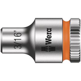 Wera 05003514001 1/4" Drive 3/16" x 23 mm Zyklop Socket