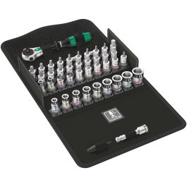 Wera 05003755001 1/4" Drive Zyklop Speed Ratchet Set - 42 Pieces