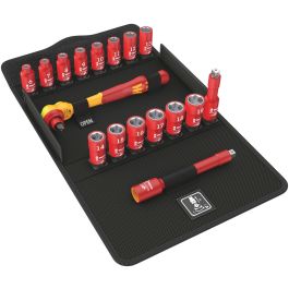 Wera 05004970001 3/8" Drive Zyklop Ratchet Set - 17 Pieces