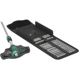 Wera 05057473001 T-Handle Screwdriver Bit - 17 Pieces