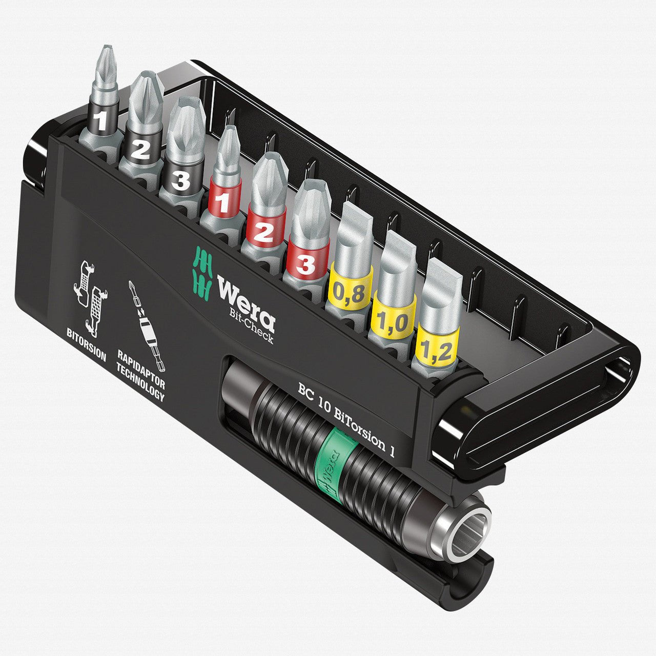 Wera 056374 Bit-Check 10 BiTorsion 1