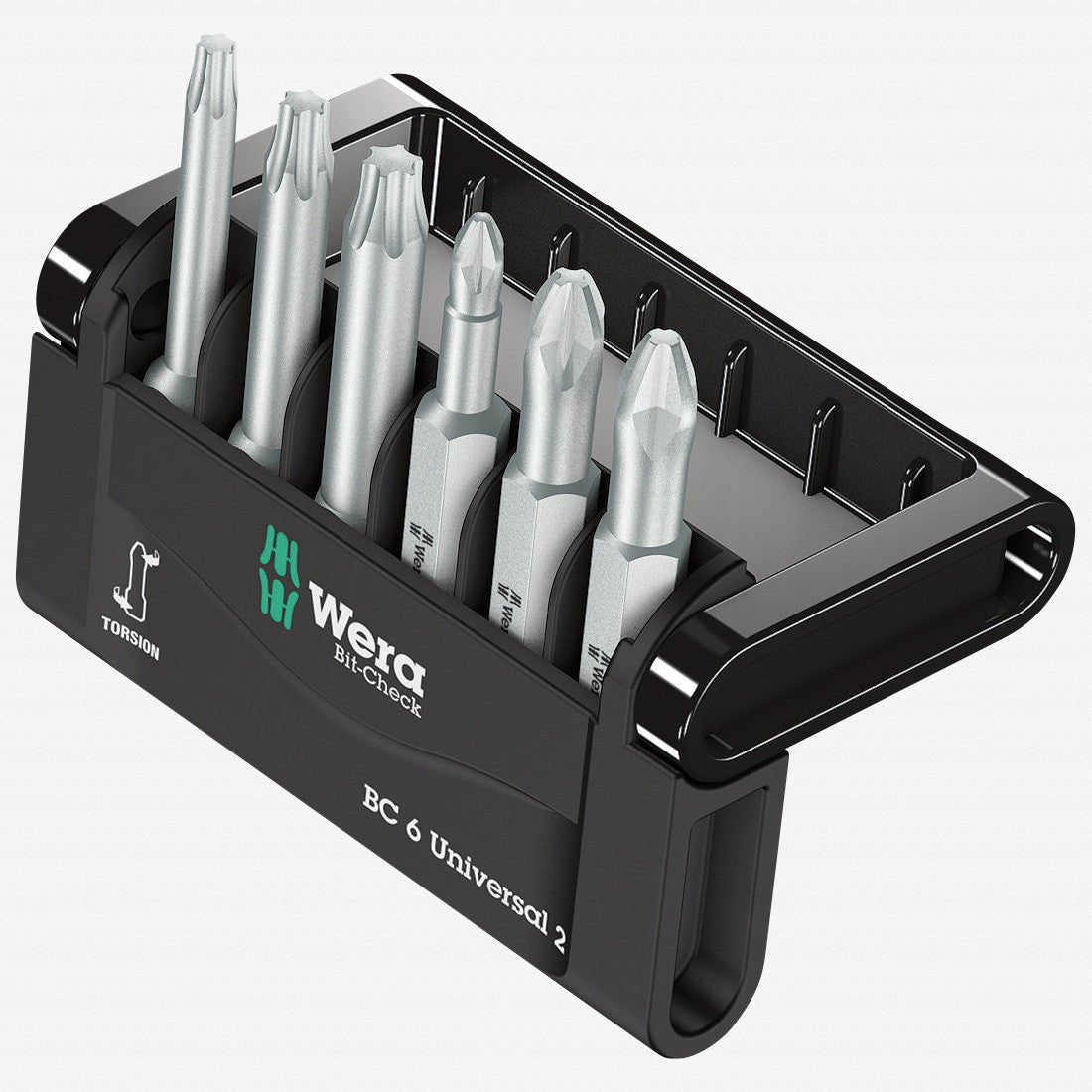 Wera 056473 Bit-Check Universal 2 - PH, PZ, TORX