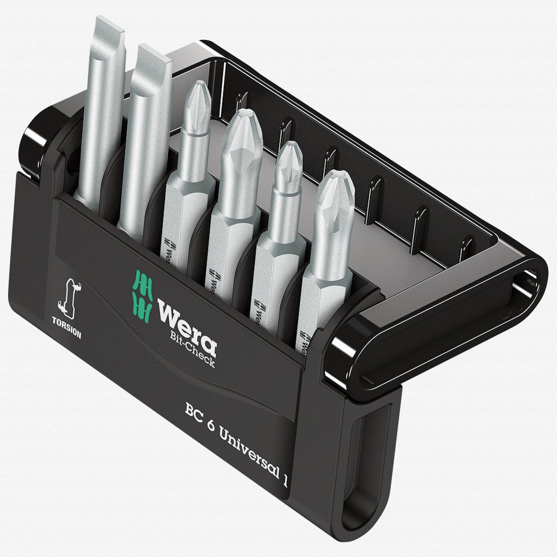 Wera 056474 Bit-Check Universal 1 - PH, PZ, Slotted