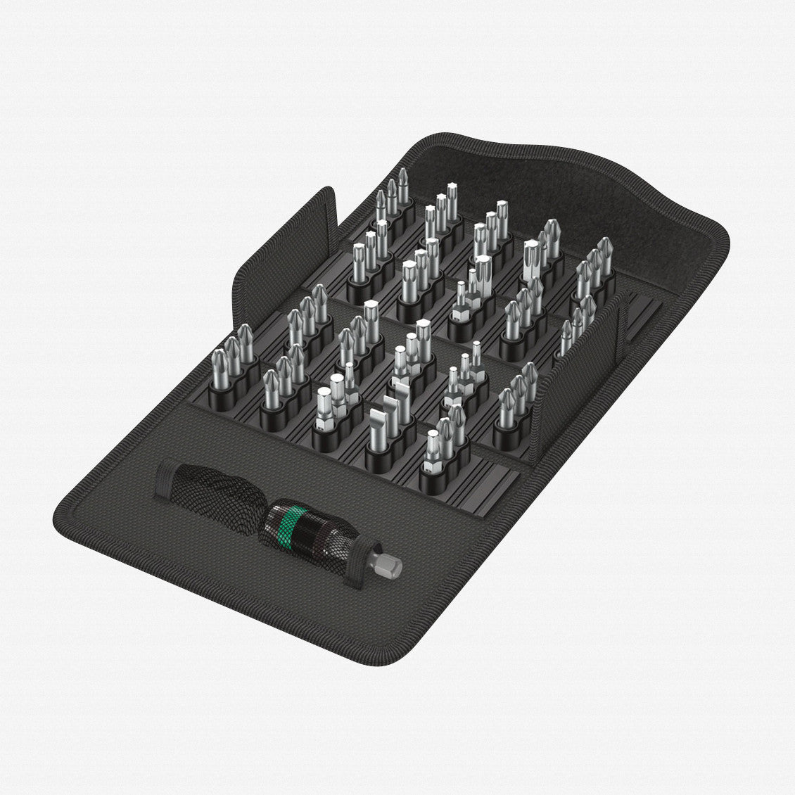Wera 057122 Bit-Check 61 Universal 1 - PH, PZ, TX, Slotted, Hex