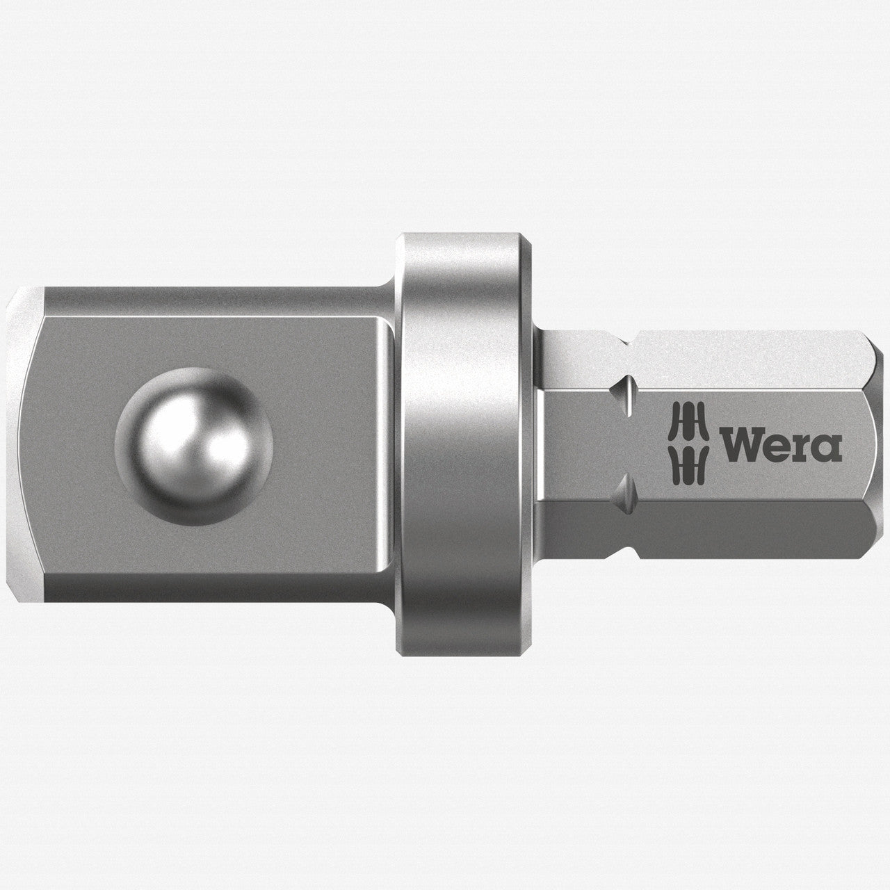Wera 136002 Male 5/16" Hex to Male 1/2" Square Drive Adaptor