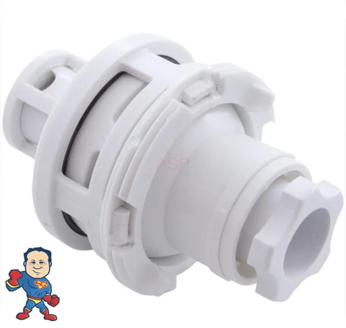 White Threaded Eyeball Jet Internal – HydroAir Caged Freedom Adjustable Directional Nozzle