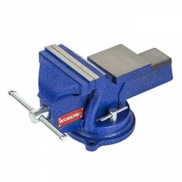 Workpro 4" Swivel Base Bench Vise with Anvil
