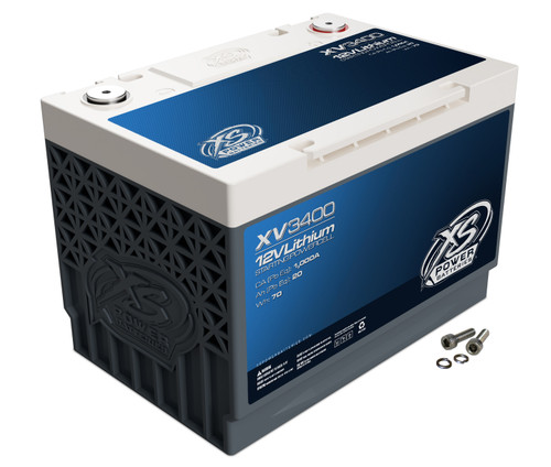 XS Power XV3400 12V Group 34 Lithium Titanate Battery / 1000 CA Lead Equivalent