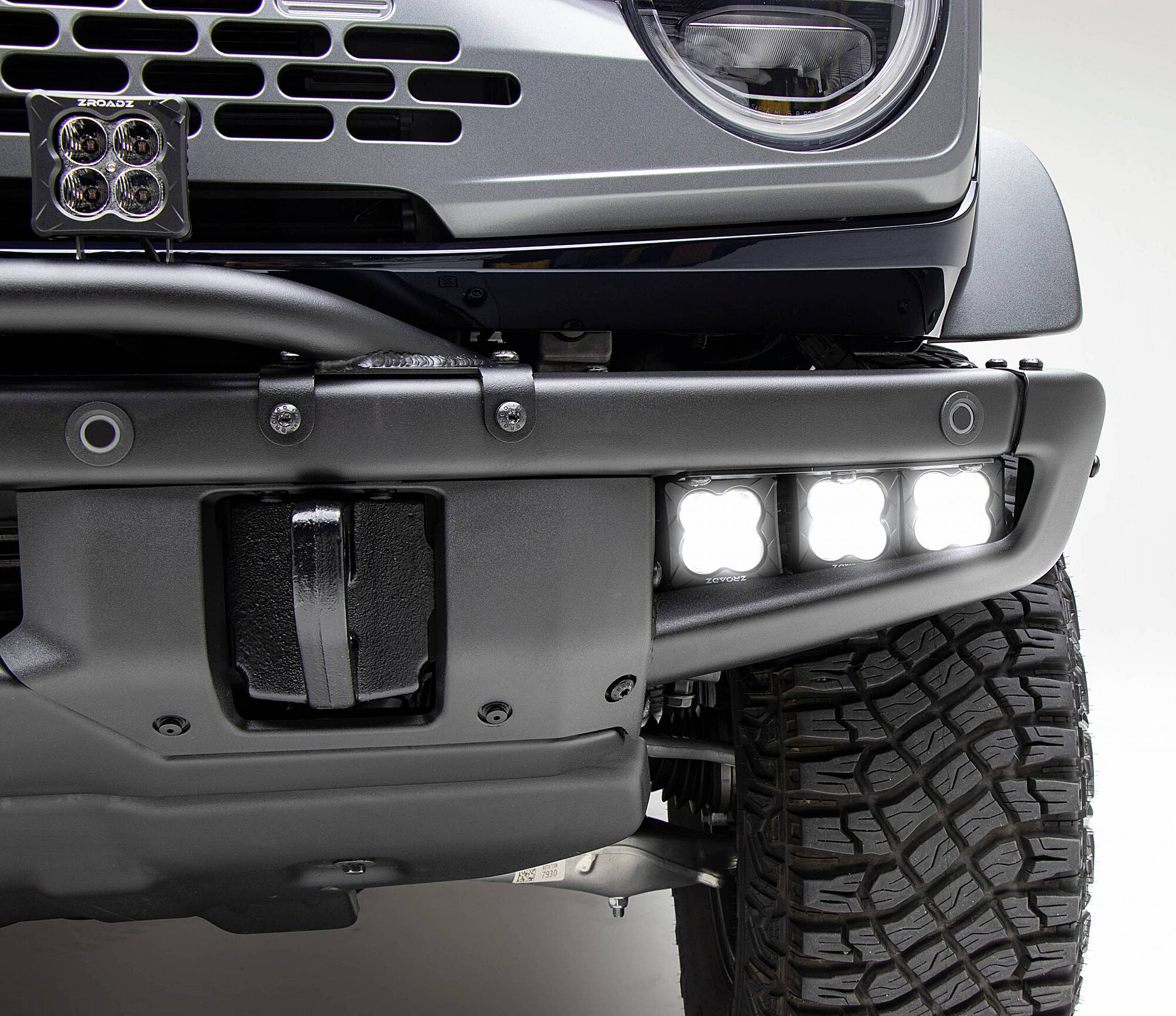 ZROADZ Front Bumper Fog LED KITfor 21-26 Ford Bronco
