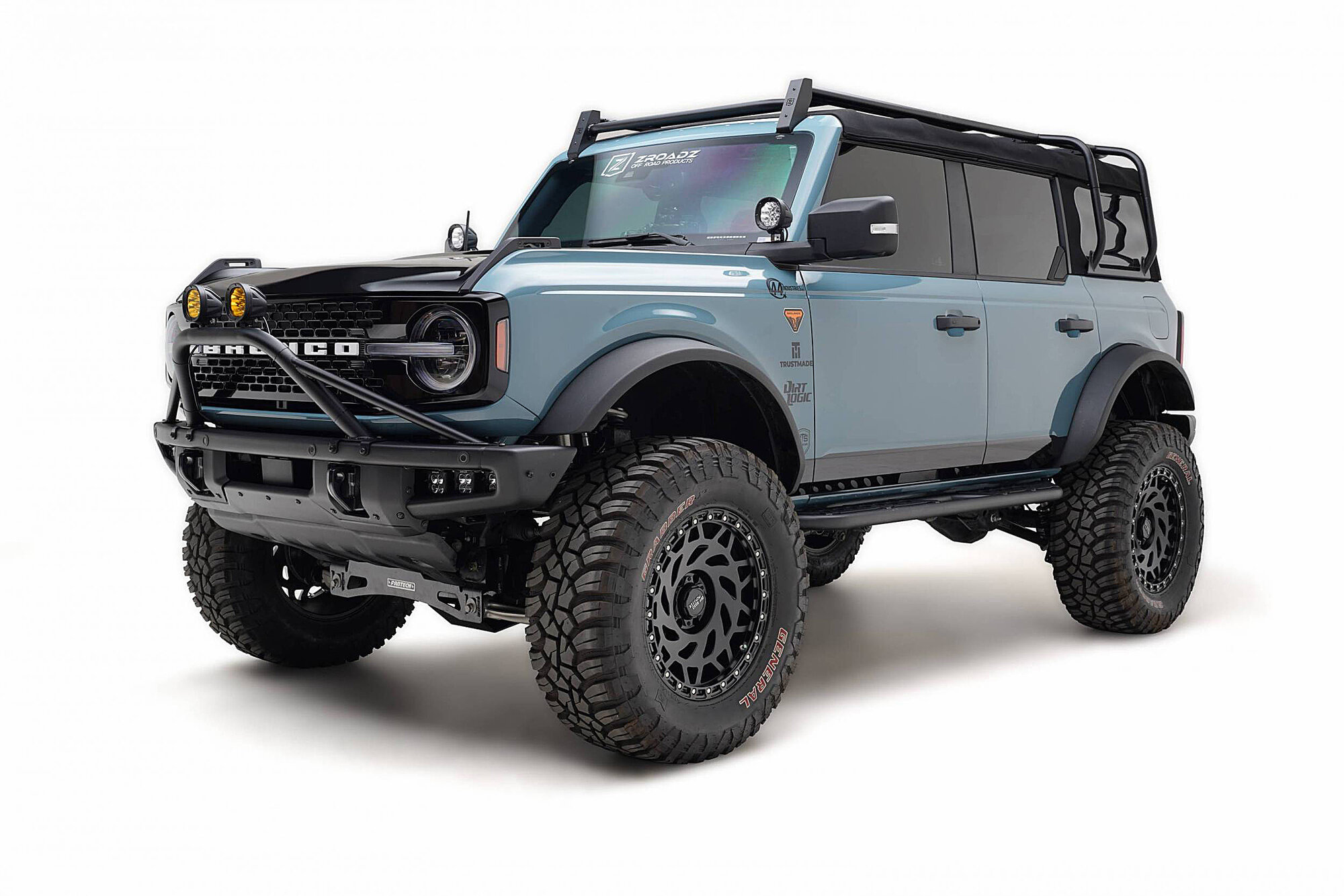 ZROADZ Soft Top Rack for 21-26 Ford Bronco 4-Door